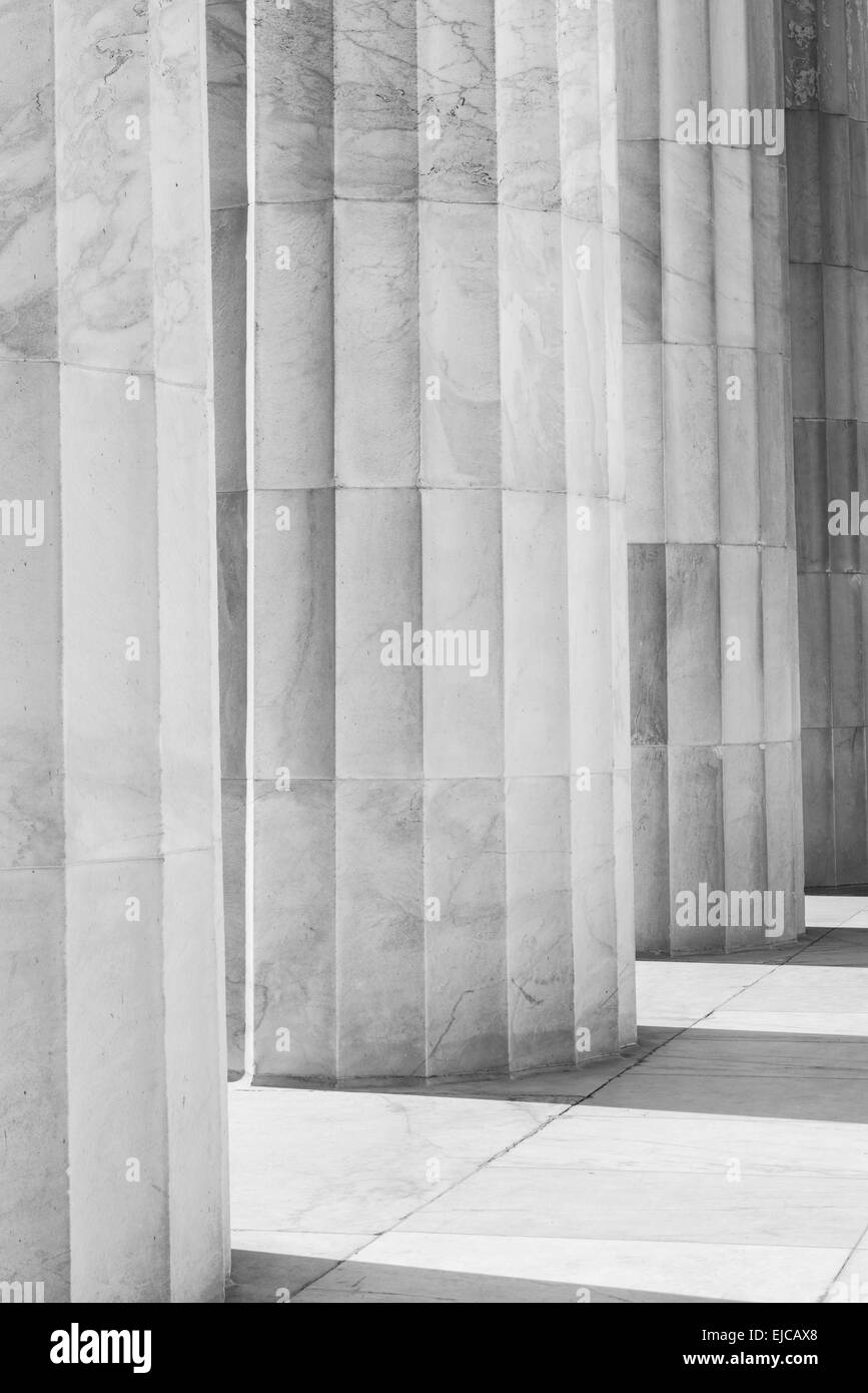 Classical pillars Black and White Stock Photos & Images Alamy