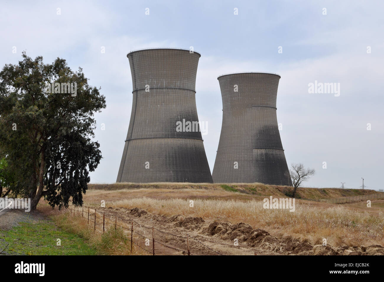 Rancho Seco Power Plant Stock Photo