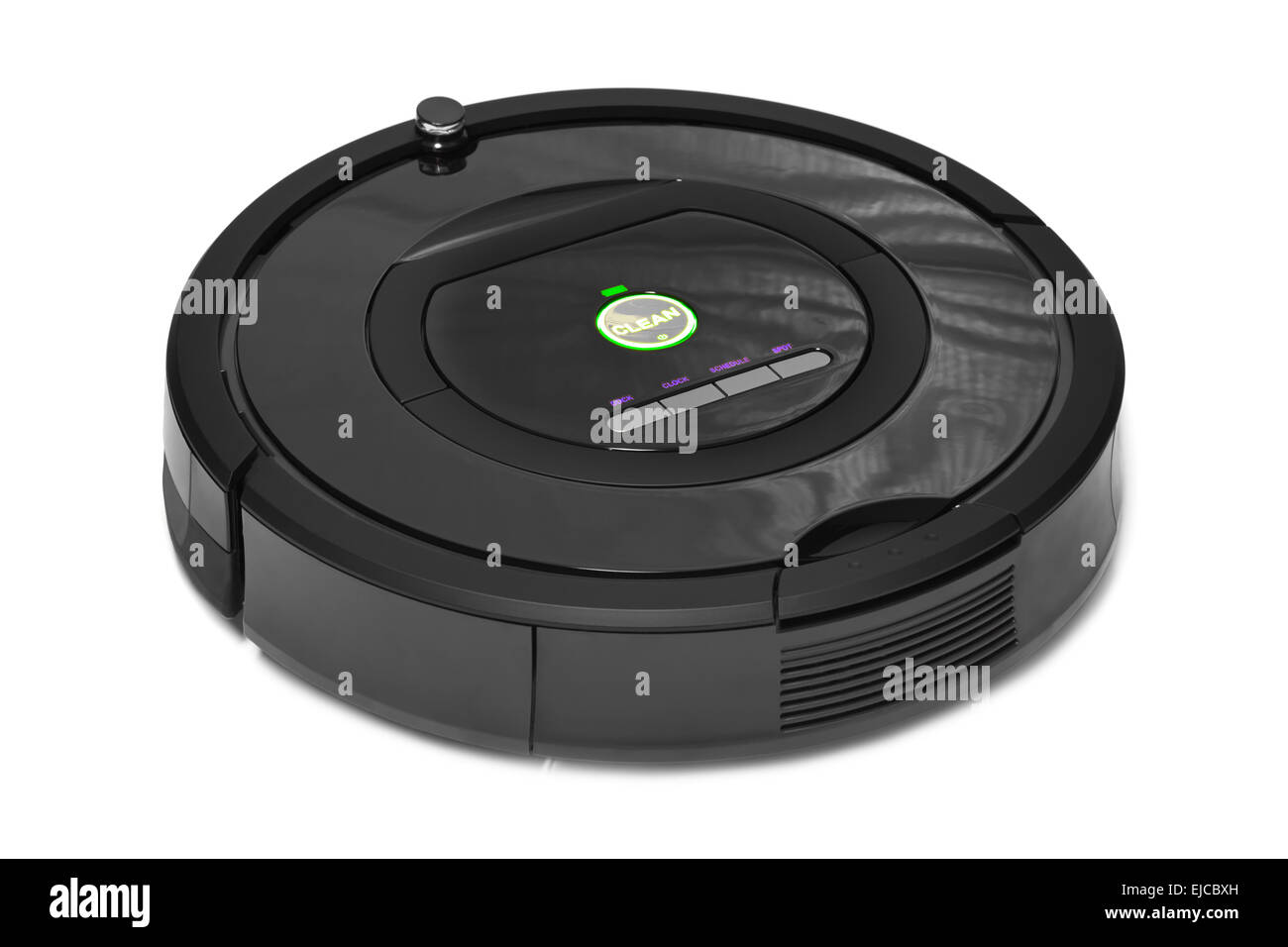 Robotic vacuum cleaner Stock Photo Alamy