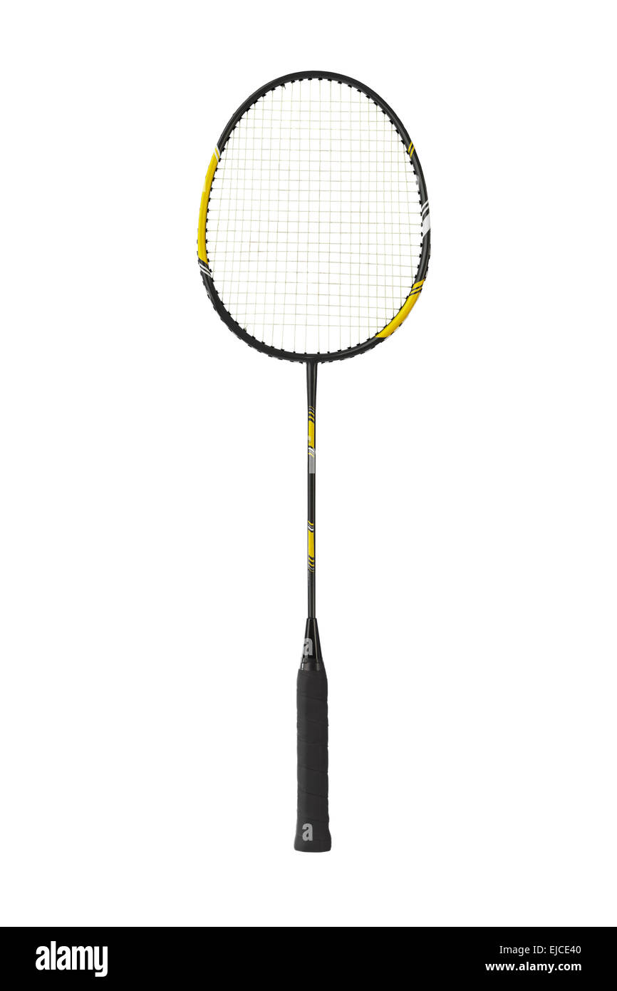 Badminton racket and shuttle Cut Out Stock Images & Pictures - Alamy