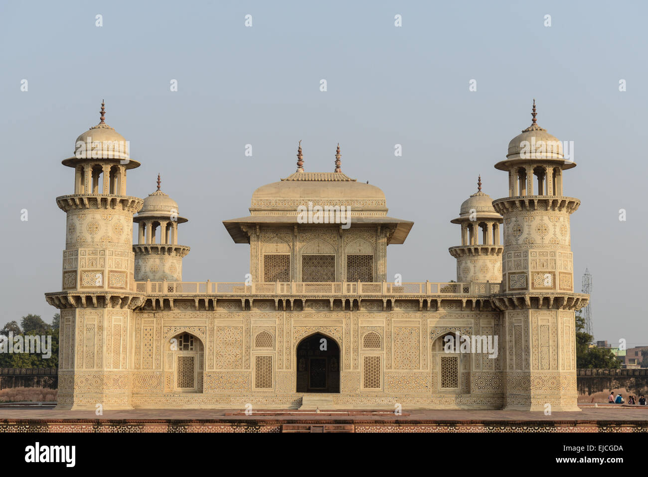 Itimad-ud-Daulah or Baby Taj in Agra India Stock Photo