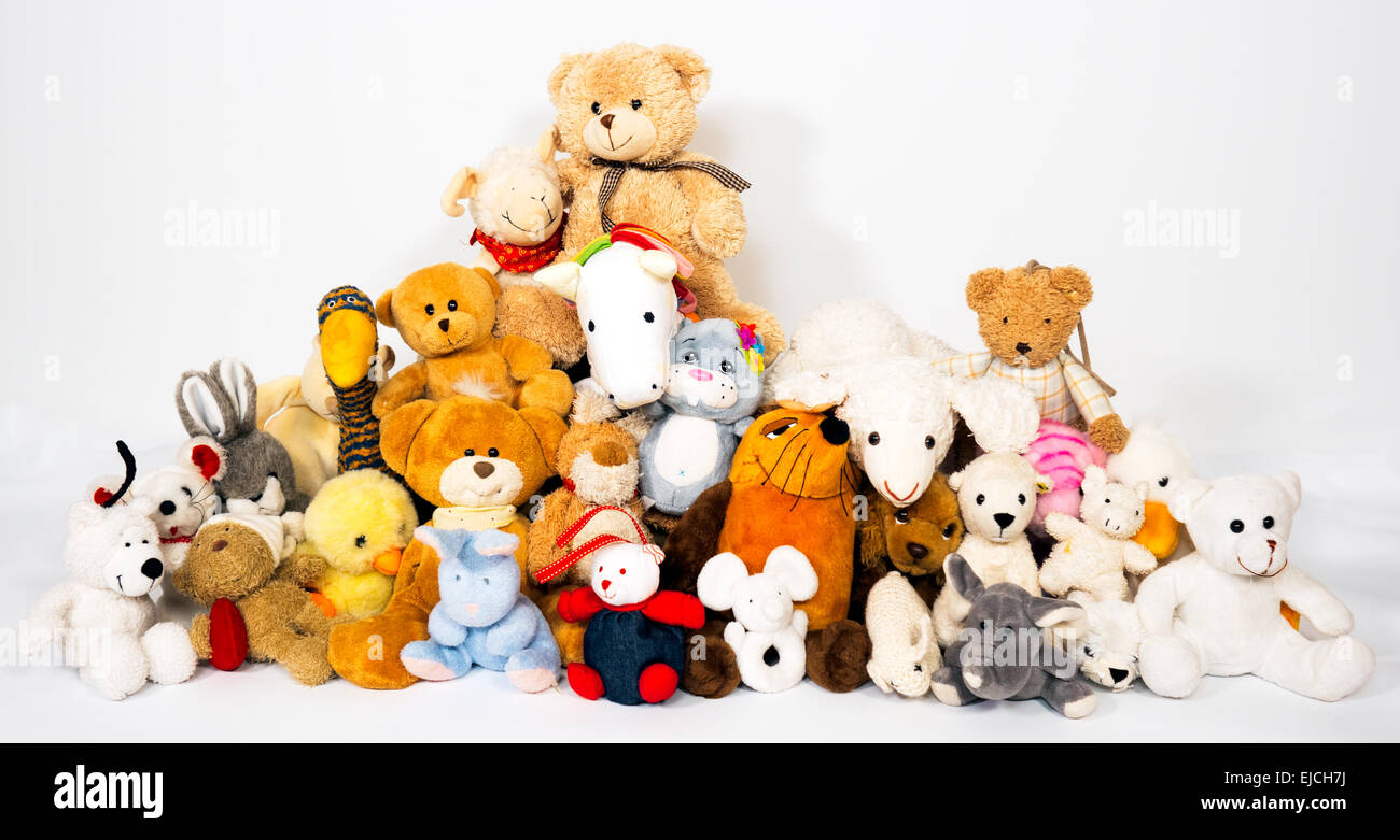 Plush stuffed animals hi-res stock photography and images - Alamy