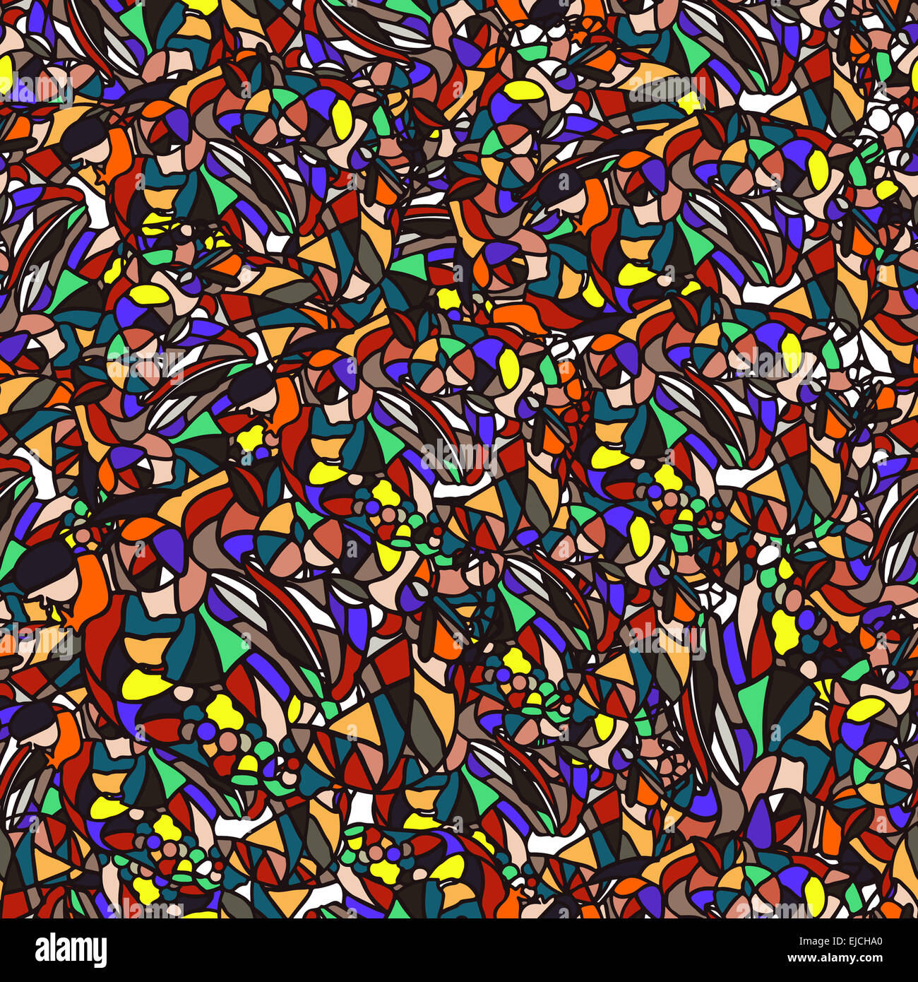abstract seamless pattern in red tones Stock Photo - Alamy