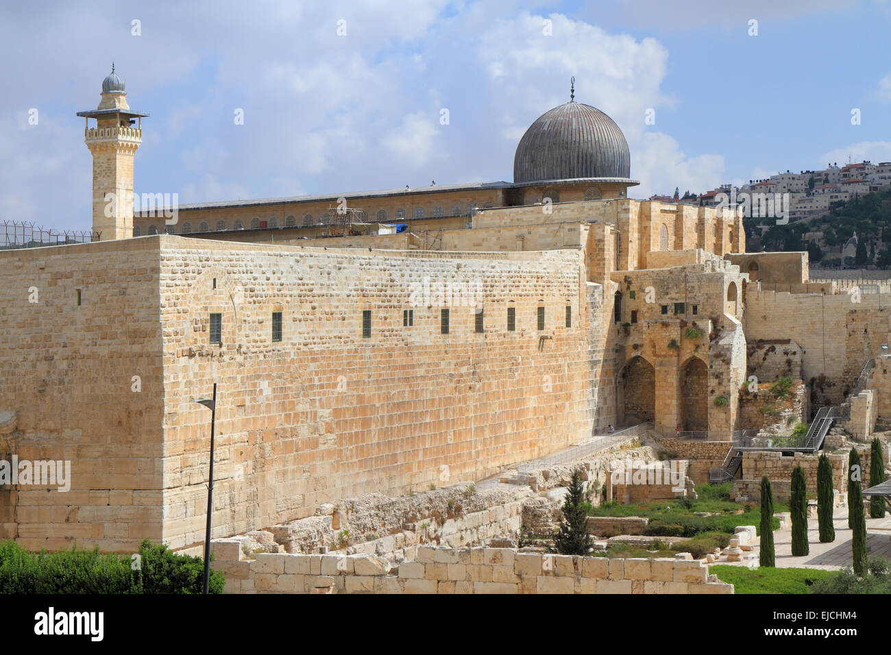 The Al-Aqsa Mosque Stock Photo