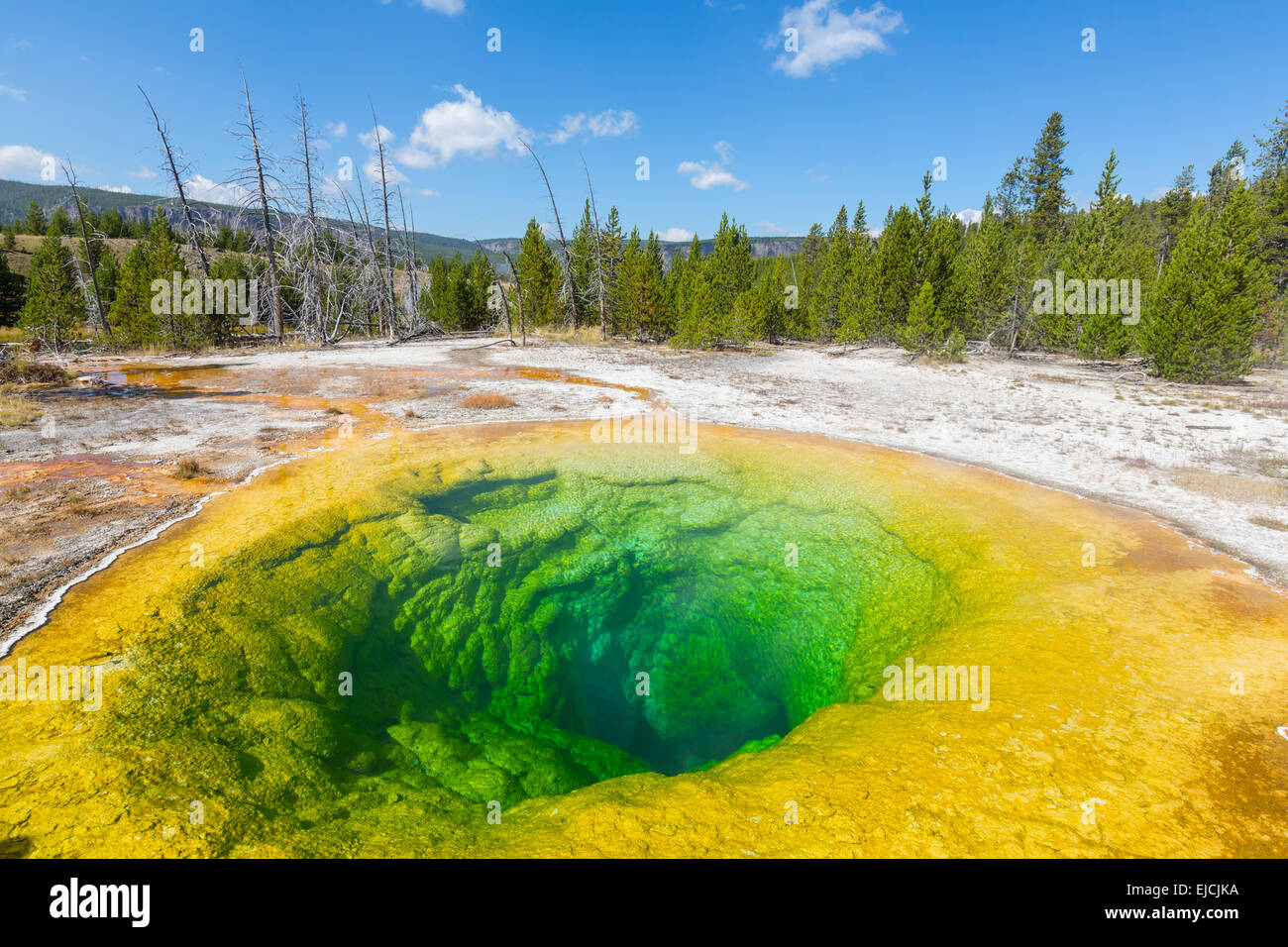 Morning Glory Pool Stock Photo - Alamy