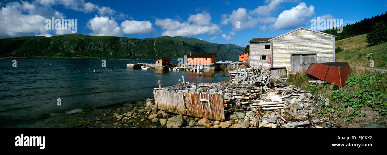 Wild Cove Fishing Stages, Bonne Bay, Norris Point, Northern Peninsula