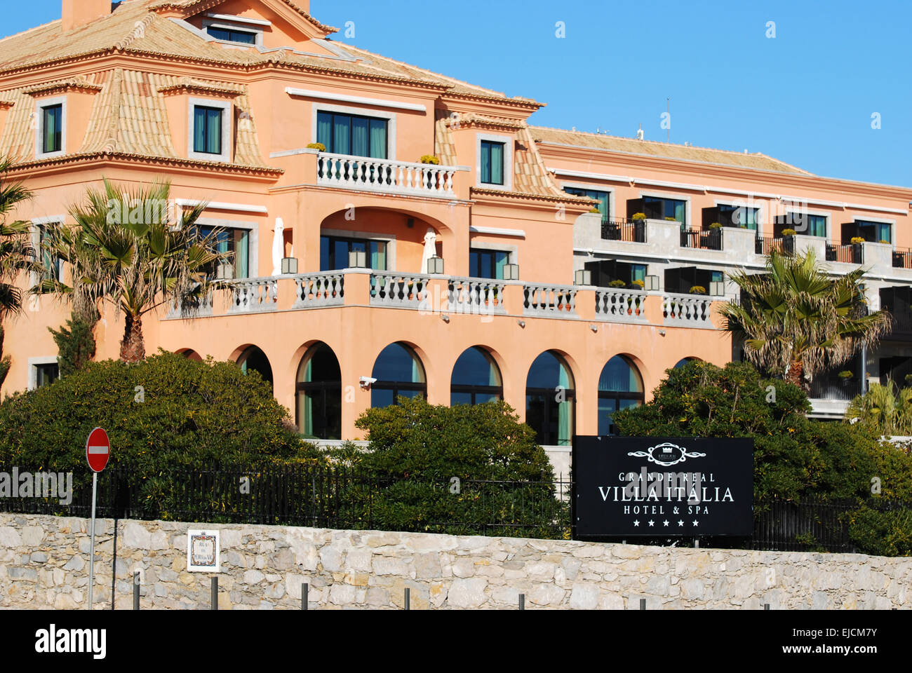 Hotel Villa Italia near Cascais Portugal Stock Photo Alamy
