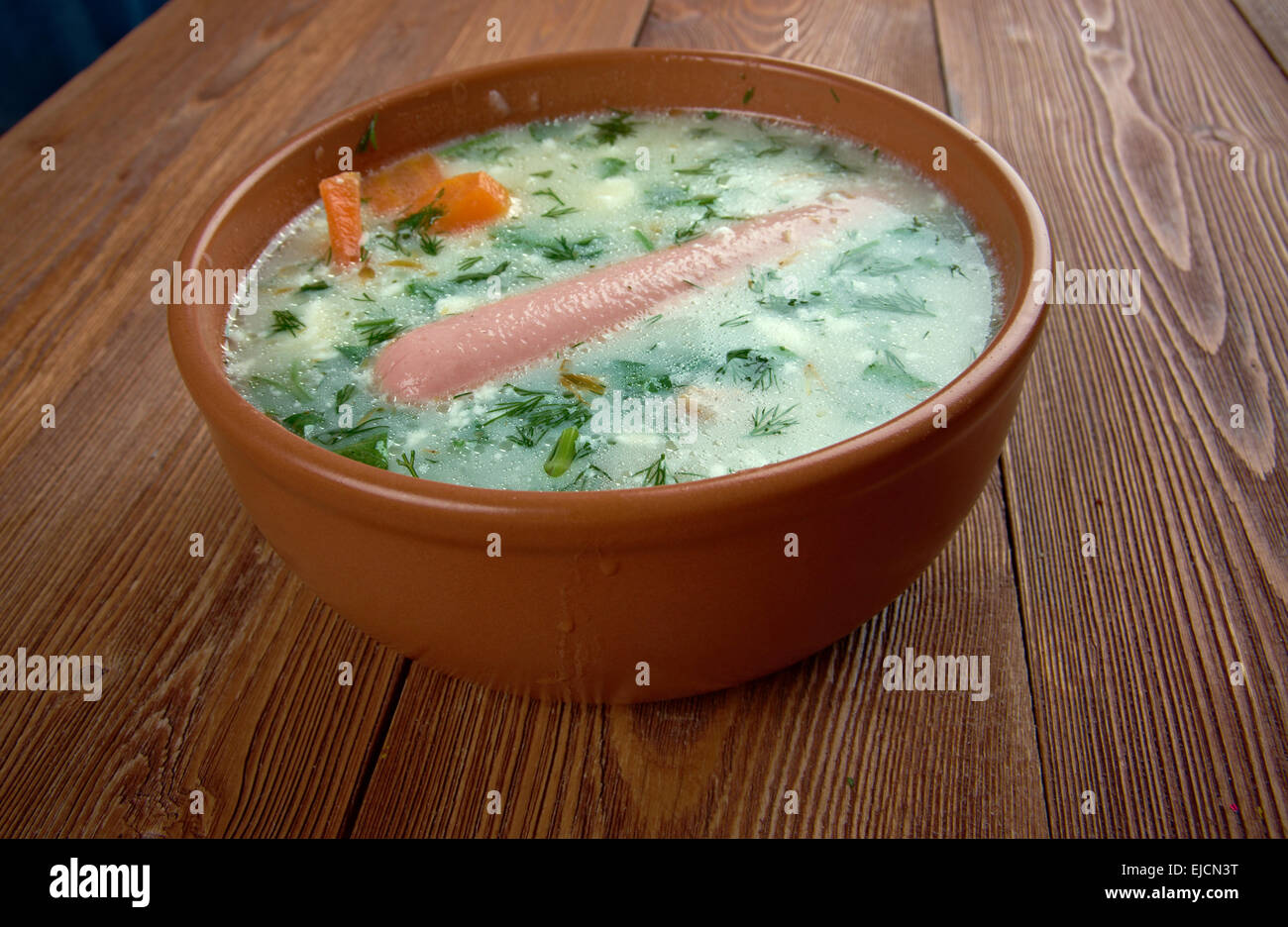 Kartoffel-Cremesuppe Stock Photo
