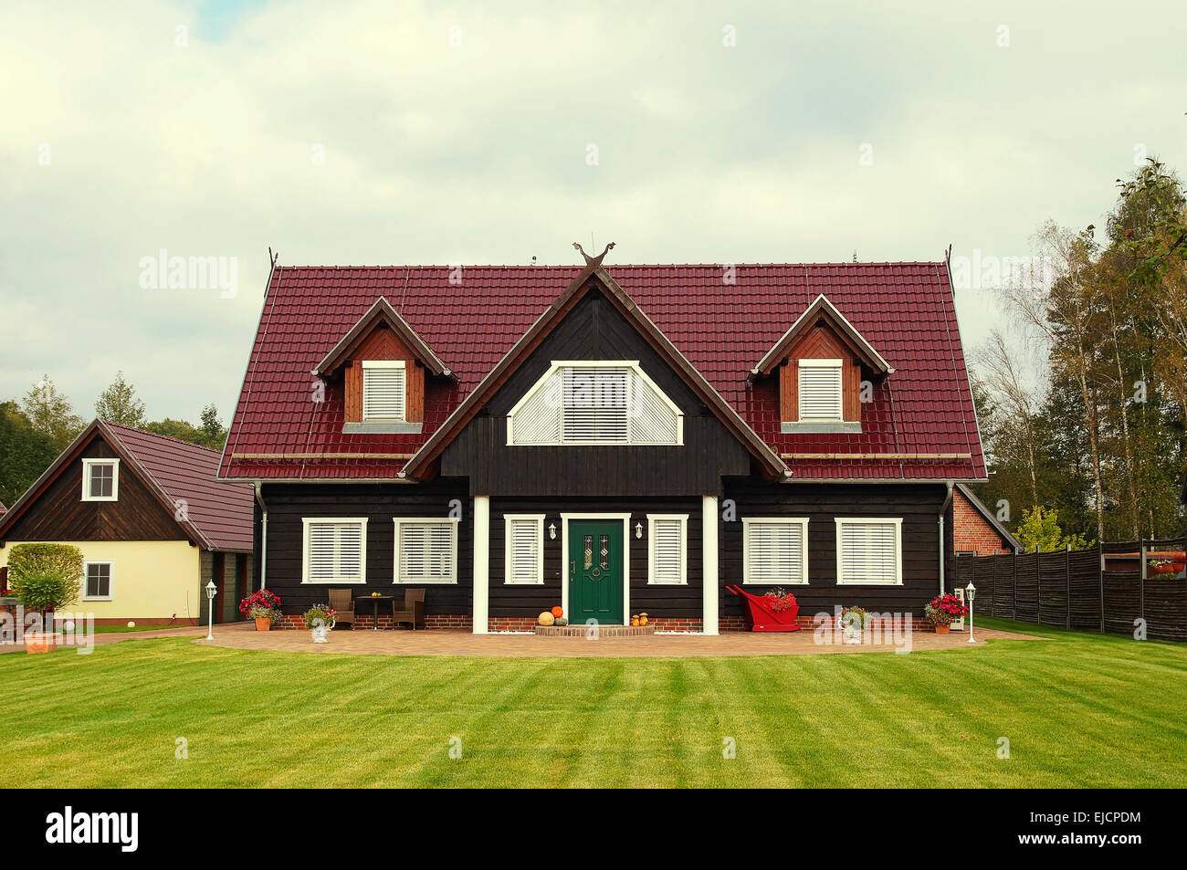 single family house Stock Photo