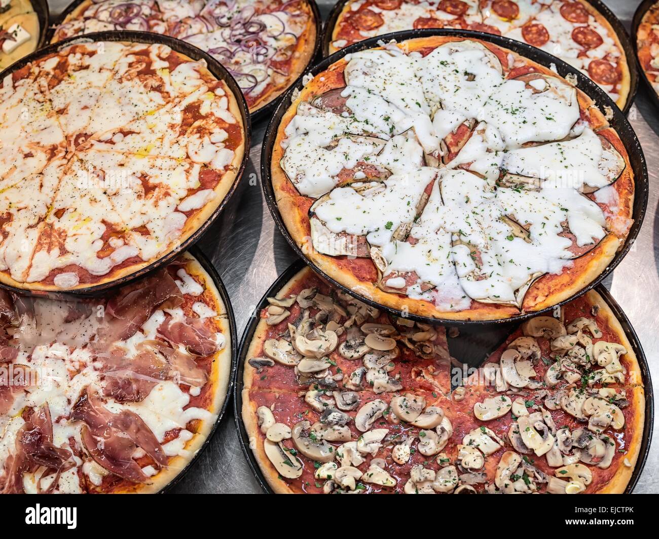 authentic Italian homemade vegetable pizza Stock Photo Alamy