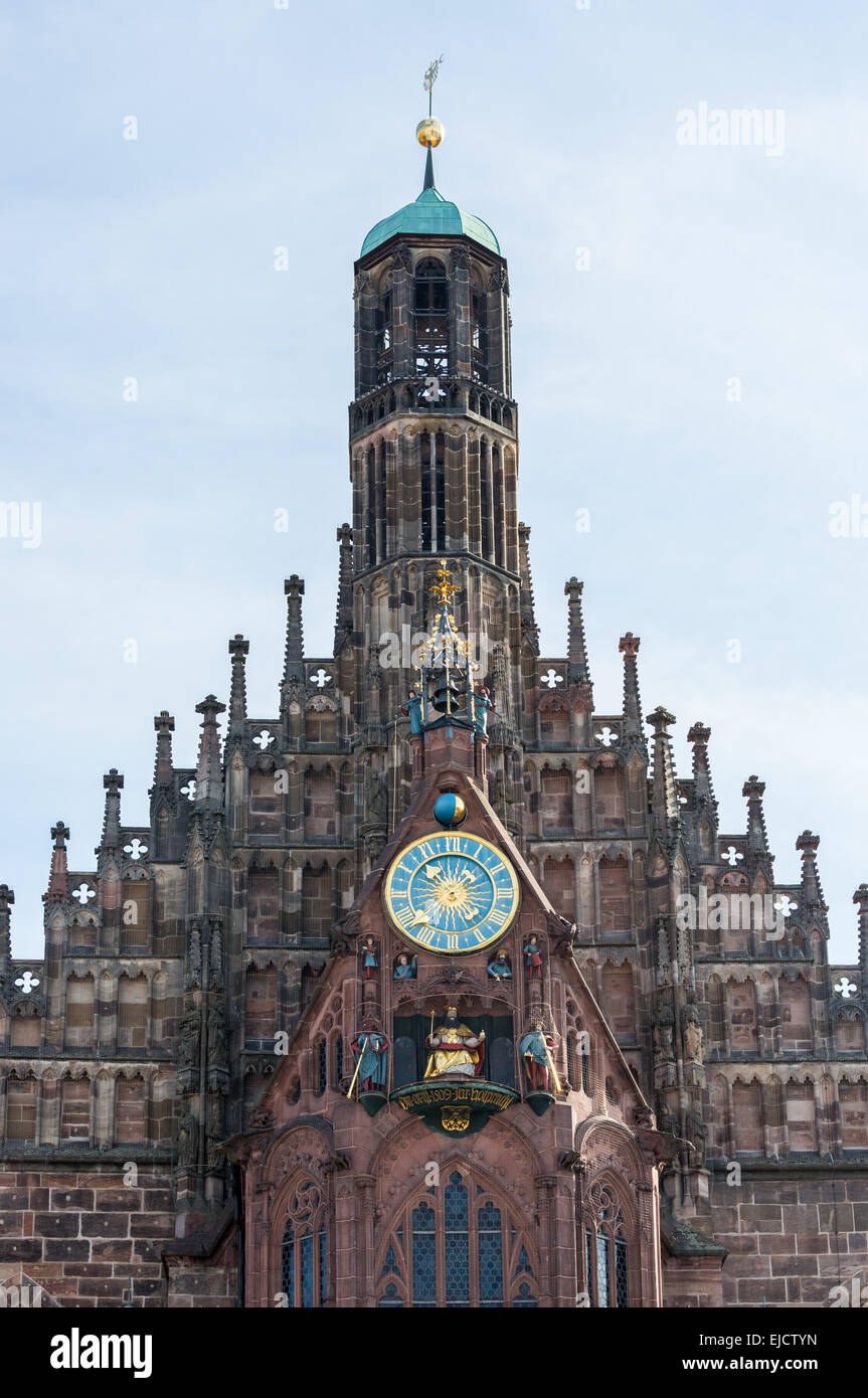 Architecture clock nobody nuremberg hi-res stock photography and images ...