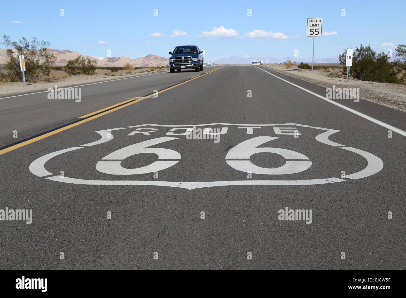 Route 66 Stock Photo