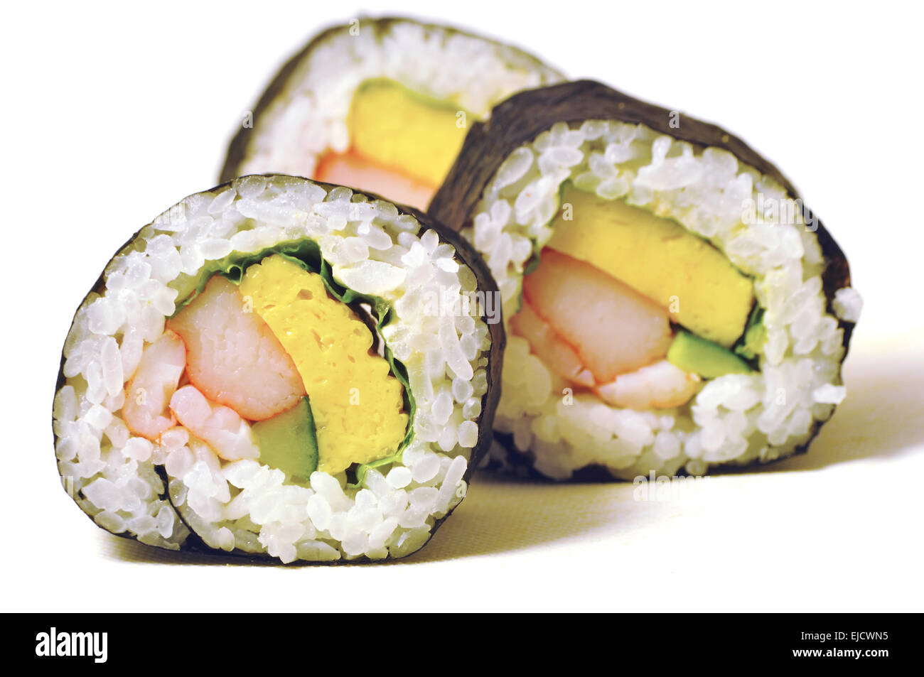 japanese sushi rolls Stock Photo - Alamy
