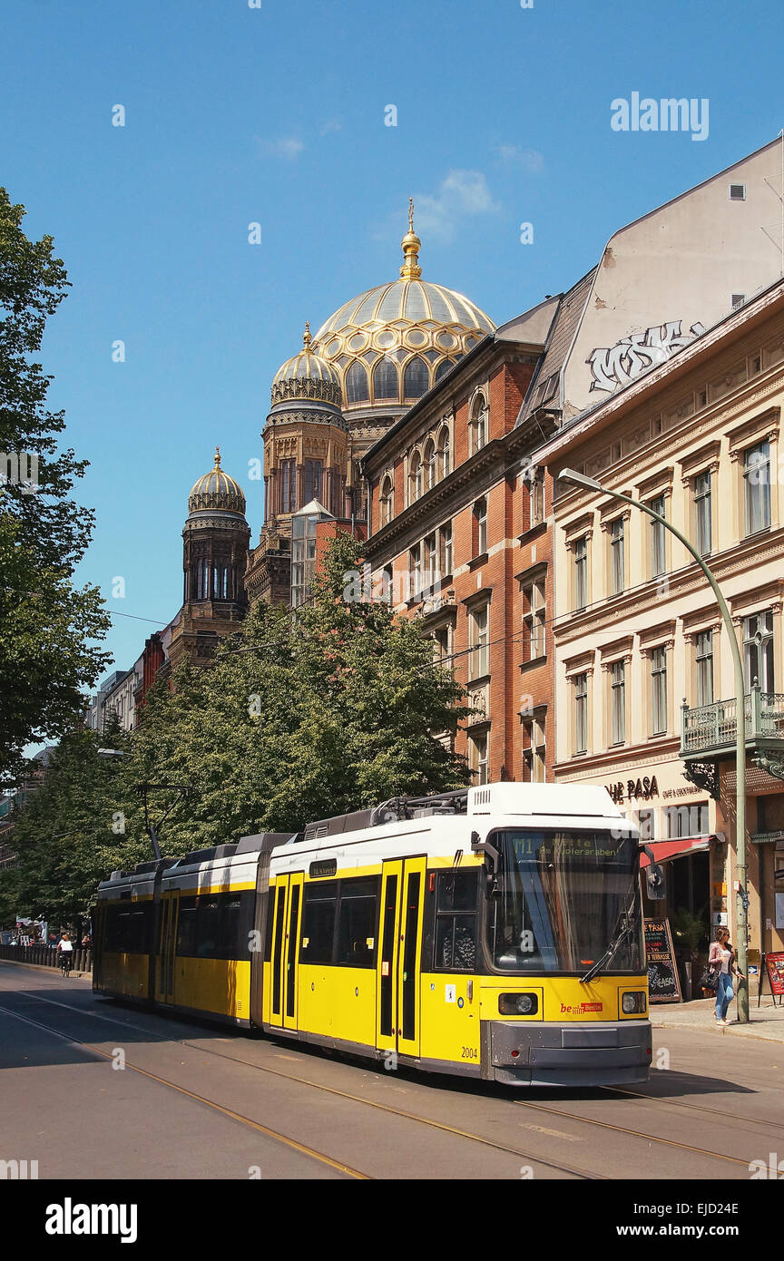 Synagogue Oranienburger Strasse Berlin Germany Stock Photo