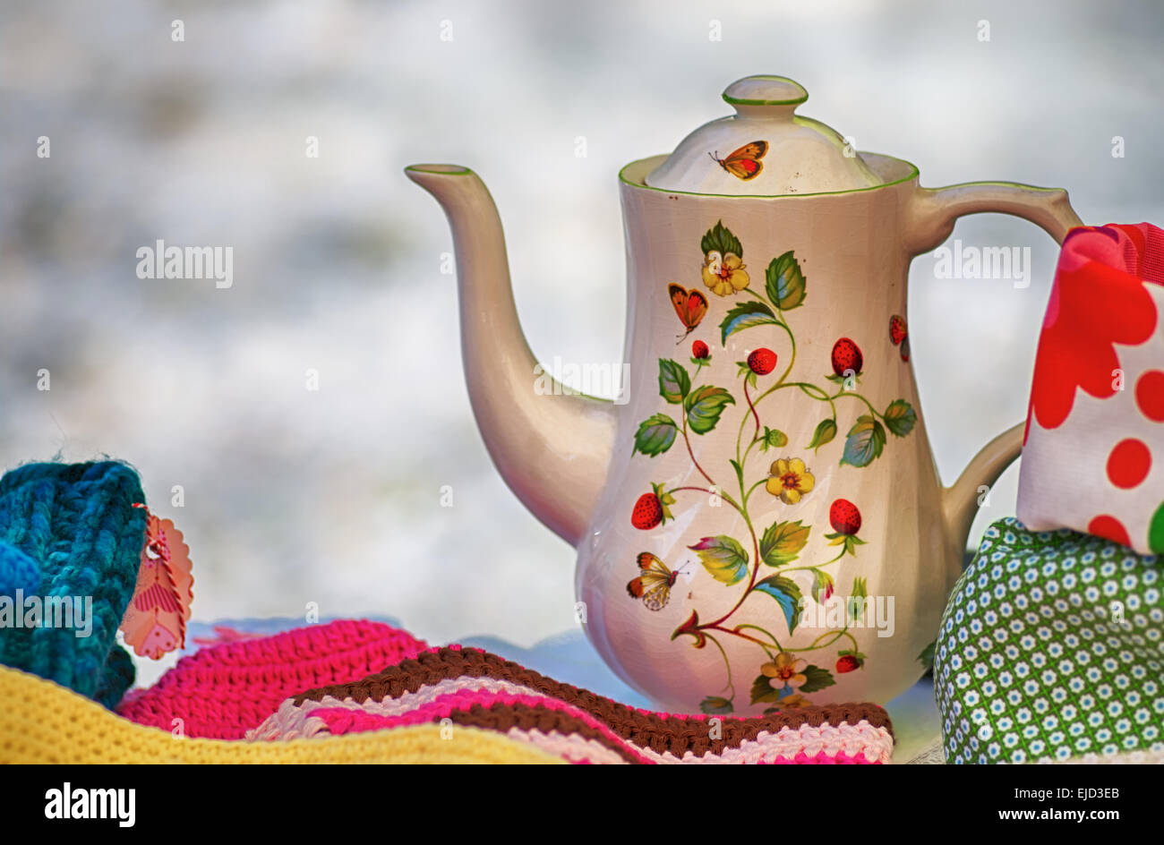 Old coffee pot Stock Photo Alamy