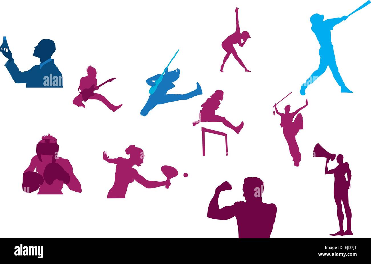 Woman handball sports Stock Vector Images - Alamy