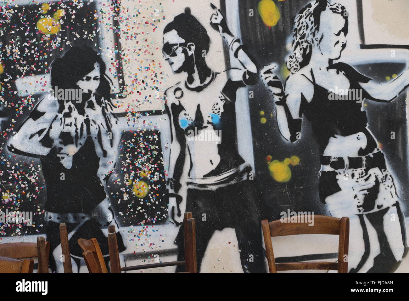 Street Art in Paris Stock Photo Alamy
