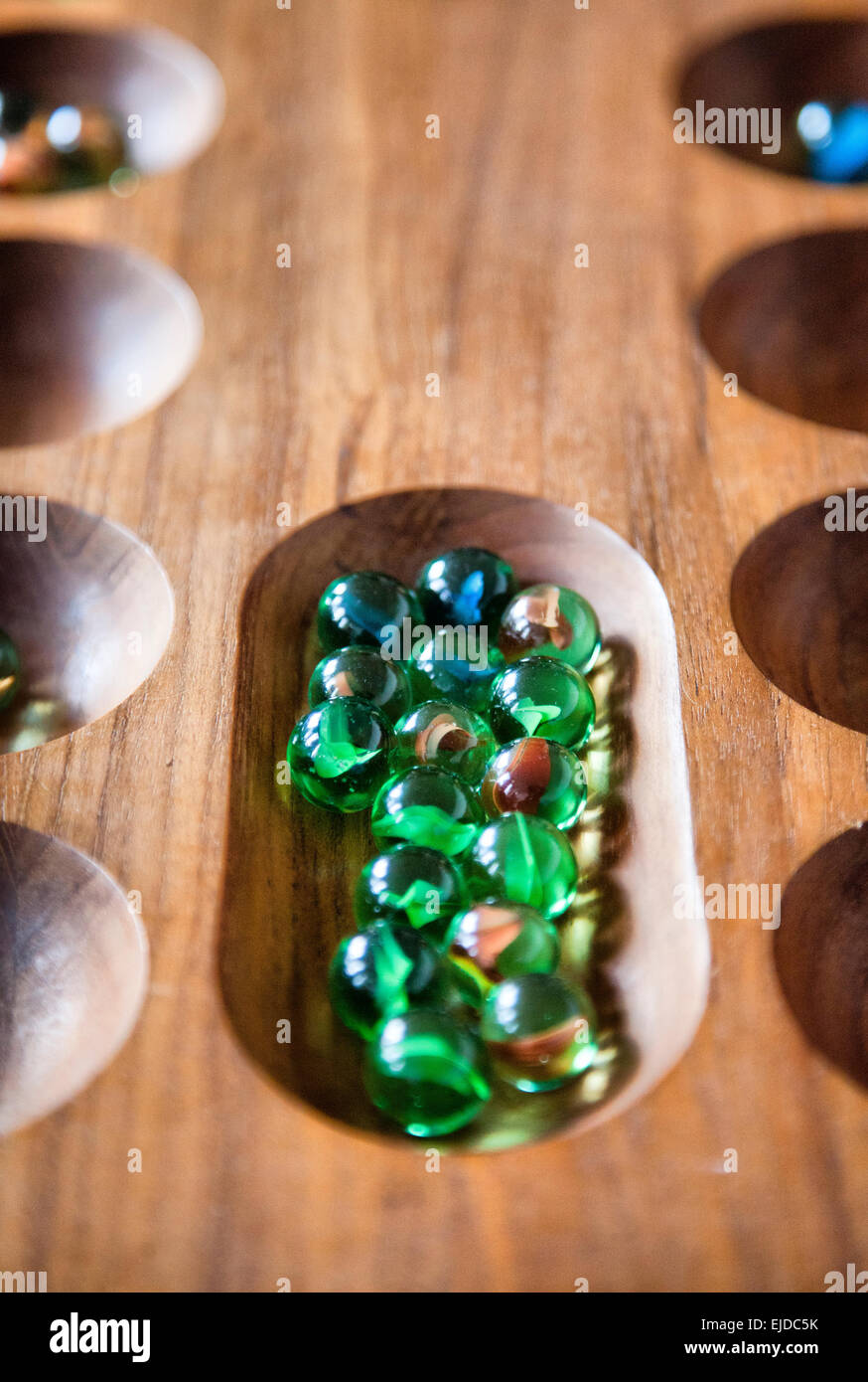 Marbles on Game Play Board Stock Photo Alamy