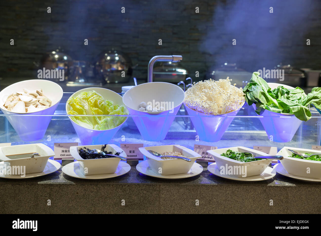China selfhelp kitchen, kitchen Hot pot Stock Photo Alamy
