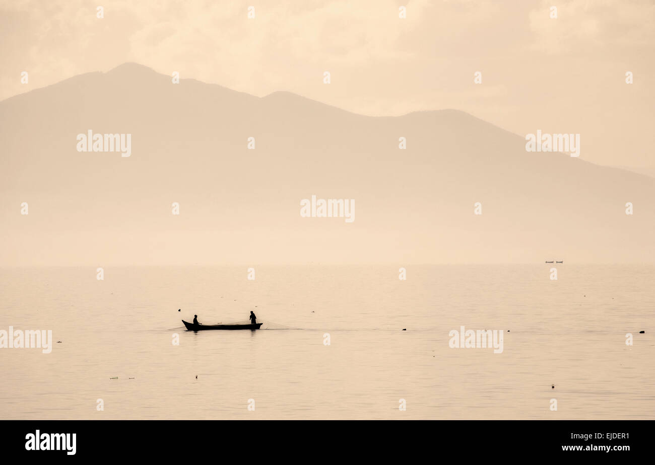 Fishing boat drawing hi-res stock photography and images - Alamy
