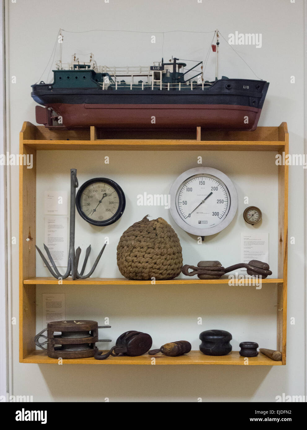Noble maritime collection Staten Island museum NYC Stock Photo Alamy
