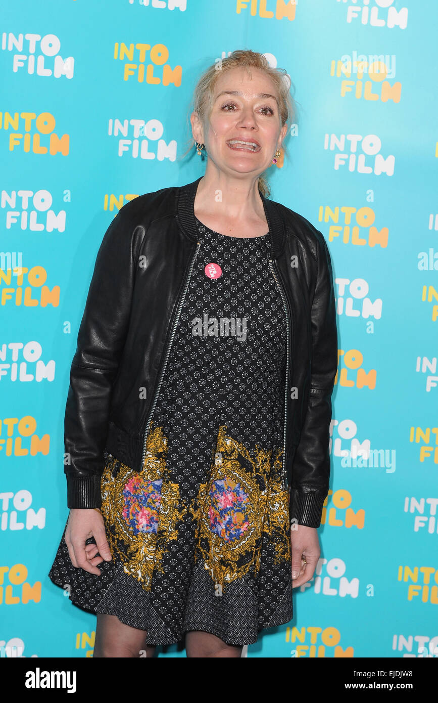 London, UK. 24th Mar, 2015. Sophie Thompson attends ''INTO Film Awards'' at Empire Leciester Square. Credit:  Ferdaus Shamim/ZUMA Wire/Alamy Live News Stock Photo