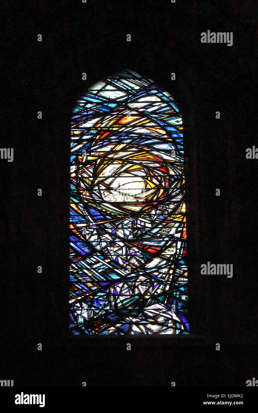 stained glass windows in beverley minster Yorkshire Stock Photo Alamy