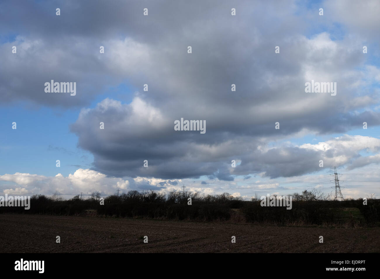White clouds move across sky hi-res stock photography and images - Alamy