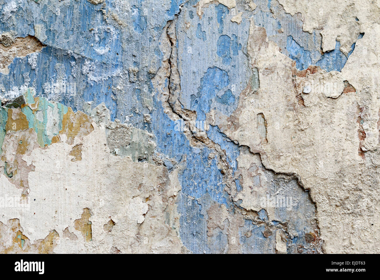 cracked plaster - grunge texture Stock Photo - Alamy