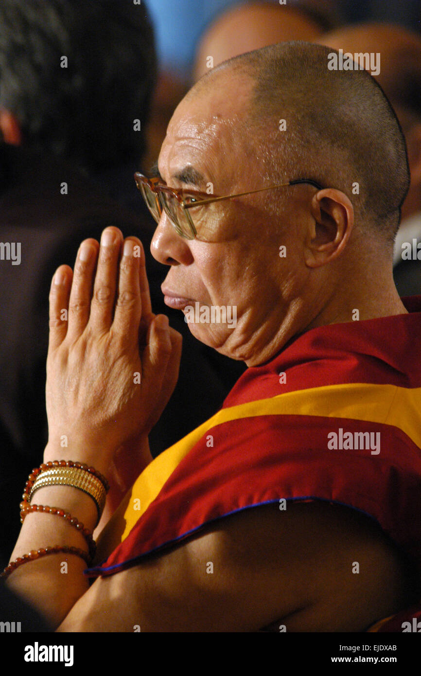 Buddhist Spiritual Leader Dalai Lama High Resolution Stock Photography