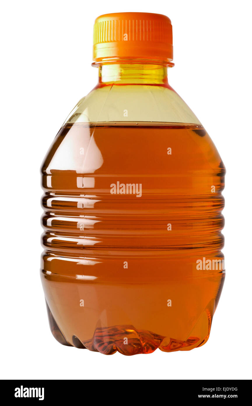 Tea bottle with clipping path Stock Photo Alamy