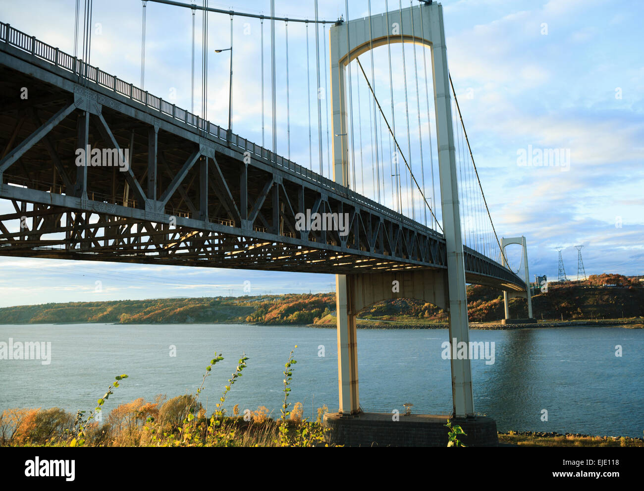 Quebec city bridge Canada Stock Photo Alamy