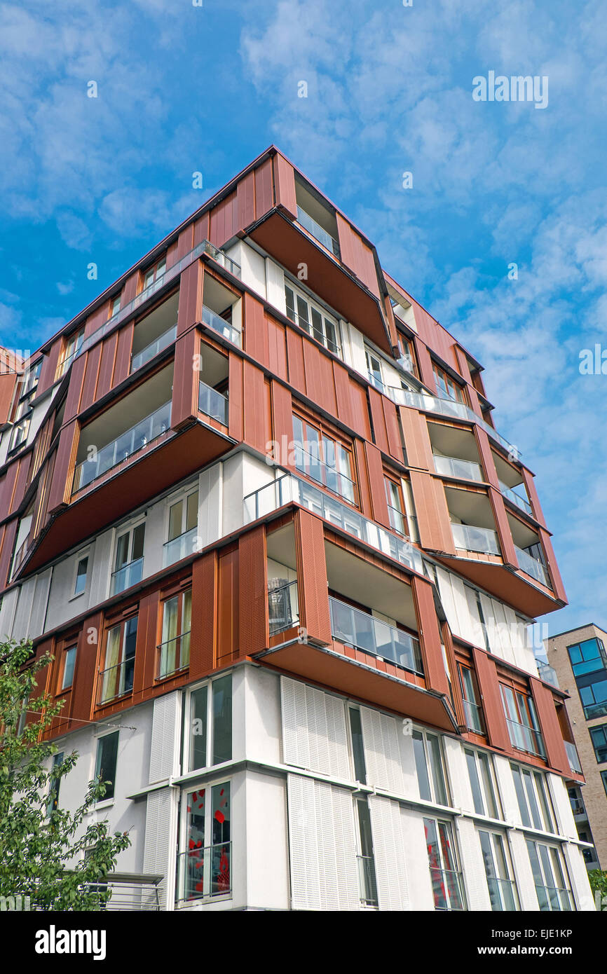 Apartment house in the Hafencity in Hamburg Stock Photo Alamy