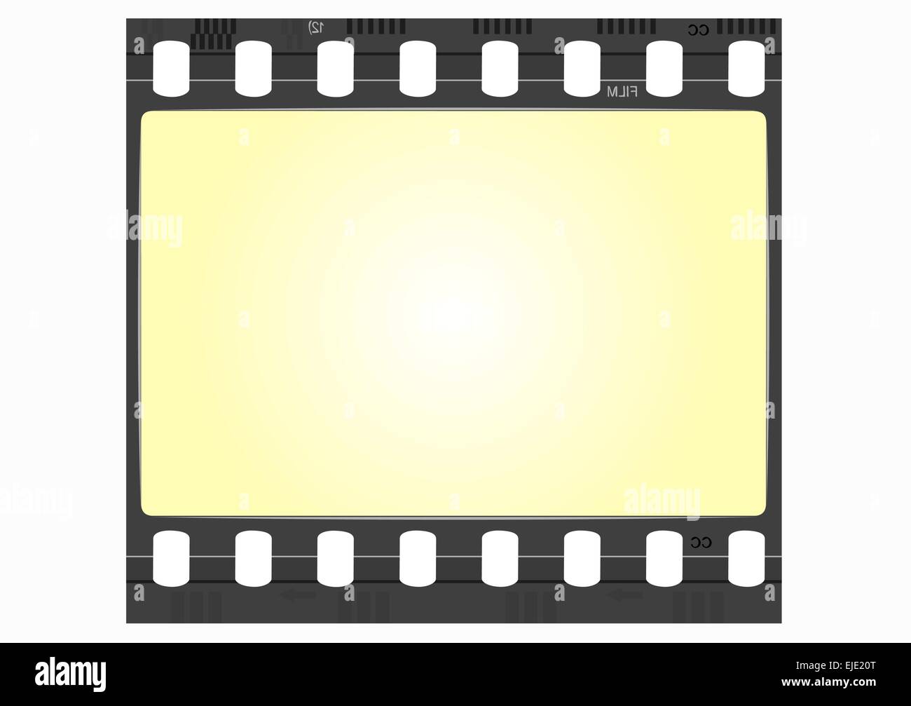 vector film frame Stock Vector