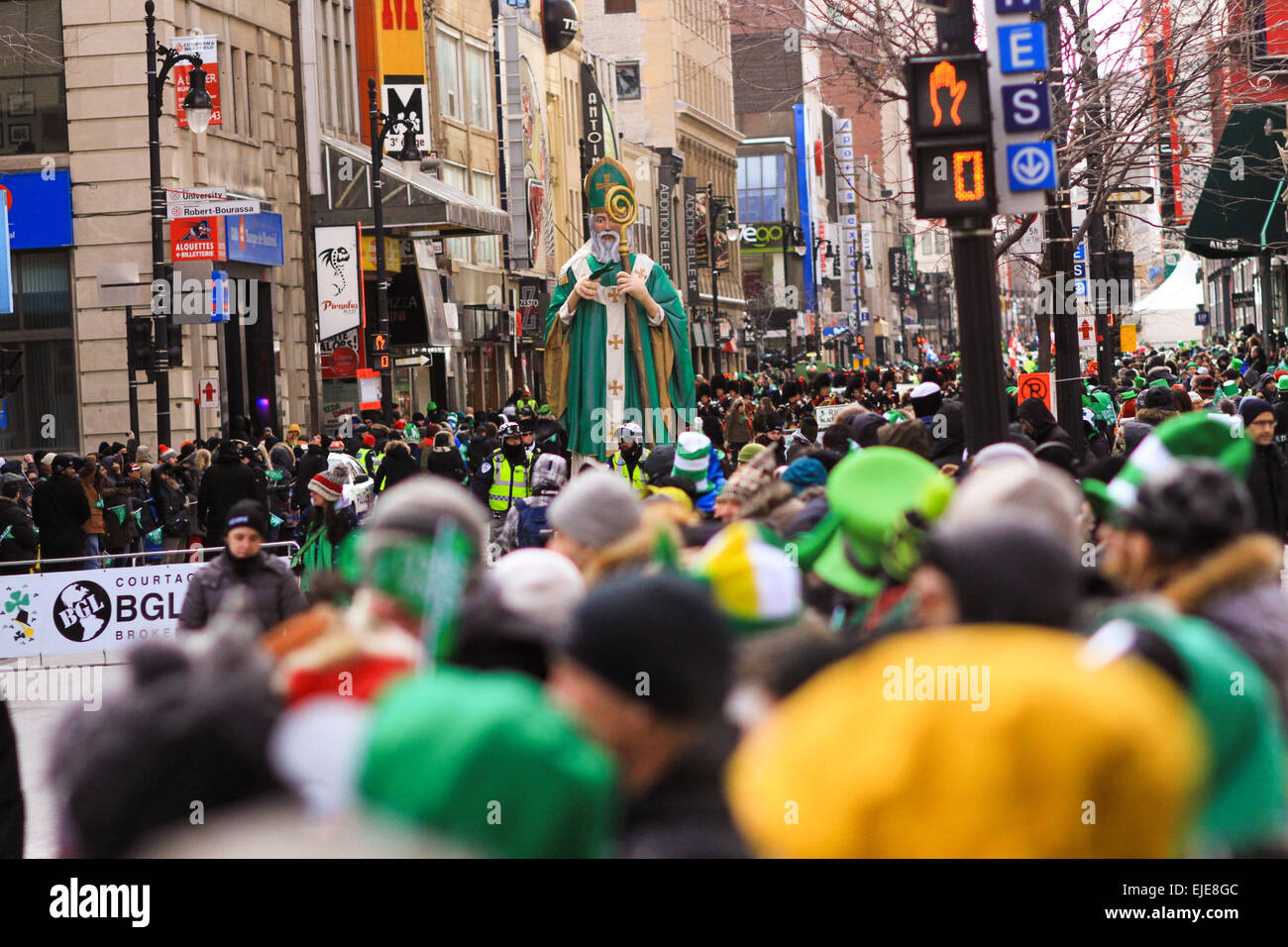 st patricks day parade quebec city
