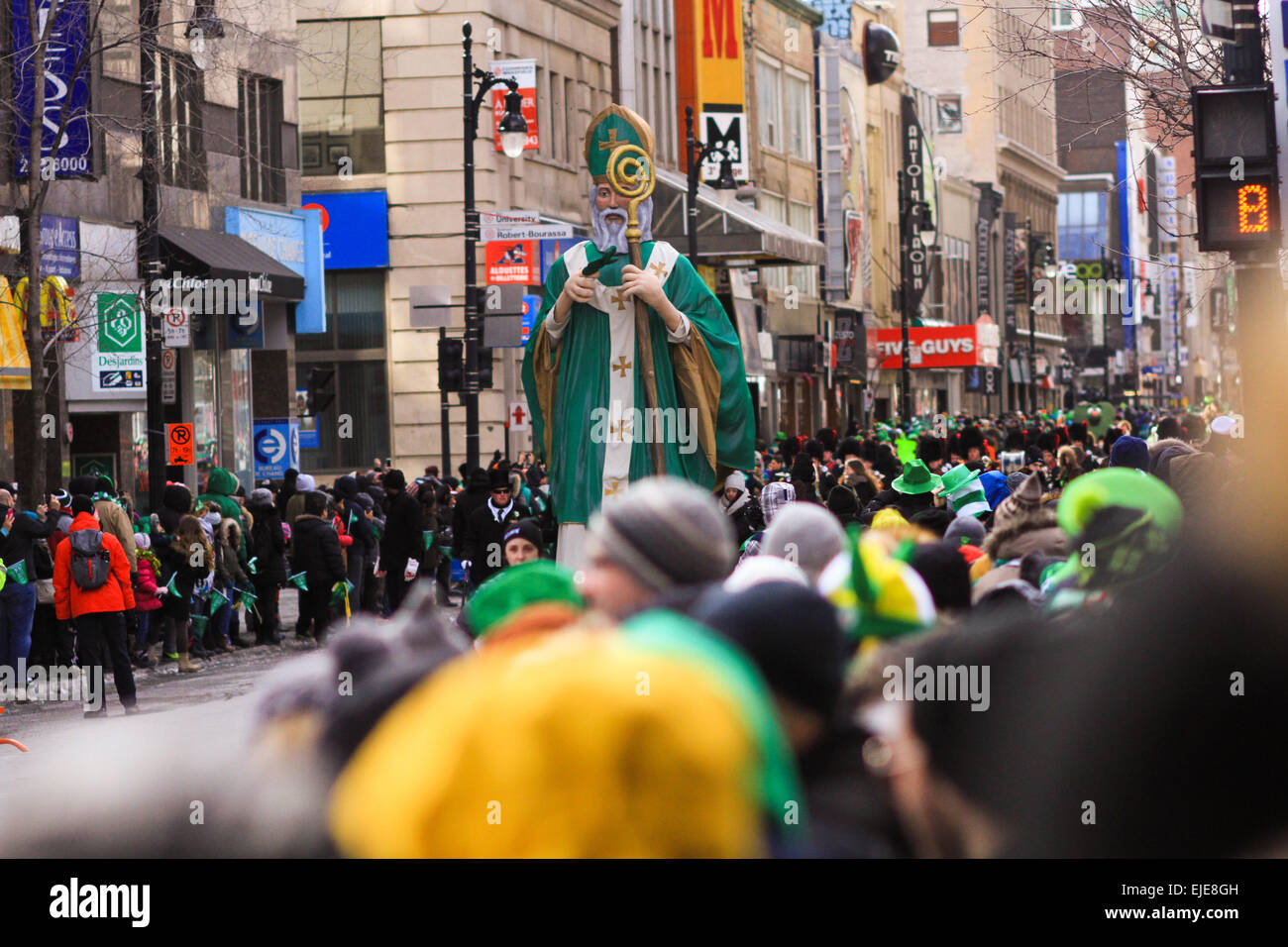 what time is the st patricks day parade in montreal