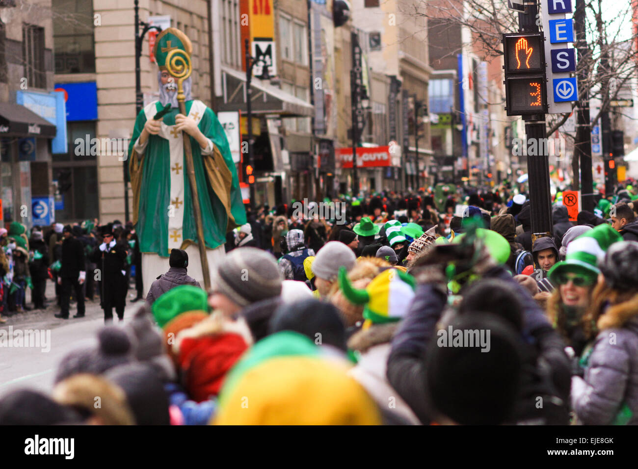 montreal st patricks day parade attendance sheets