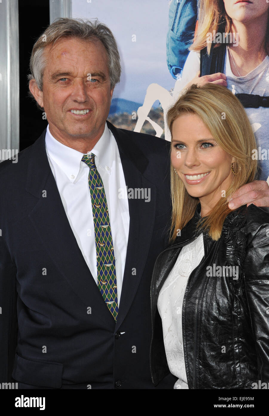 LOS ANGELES, CA - NOVEMBER 19, 2014: Cheryl Hines & husband Robert 