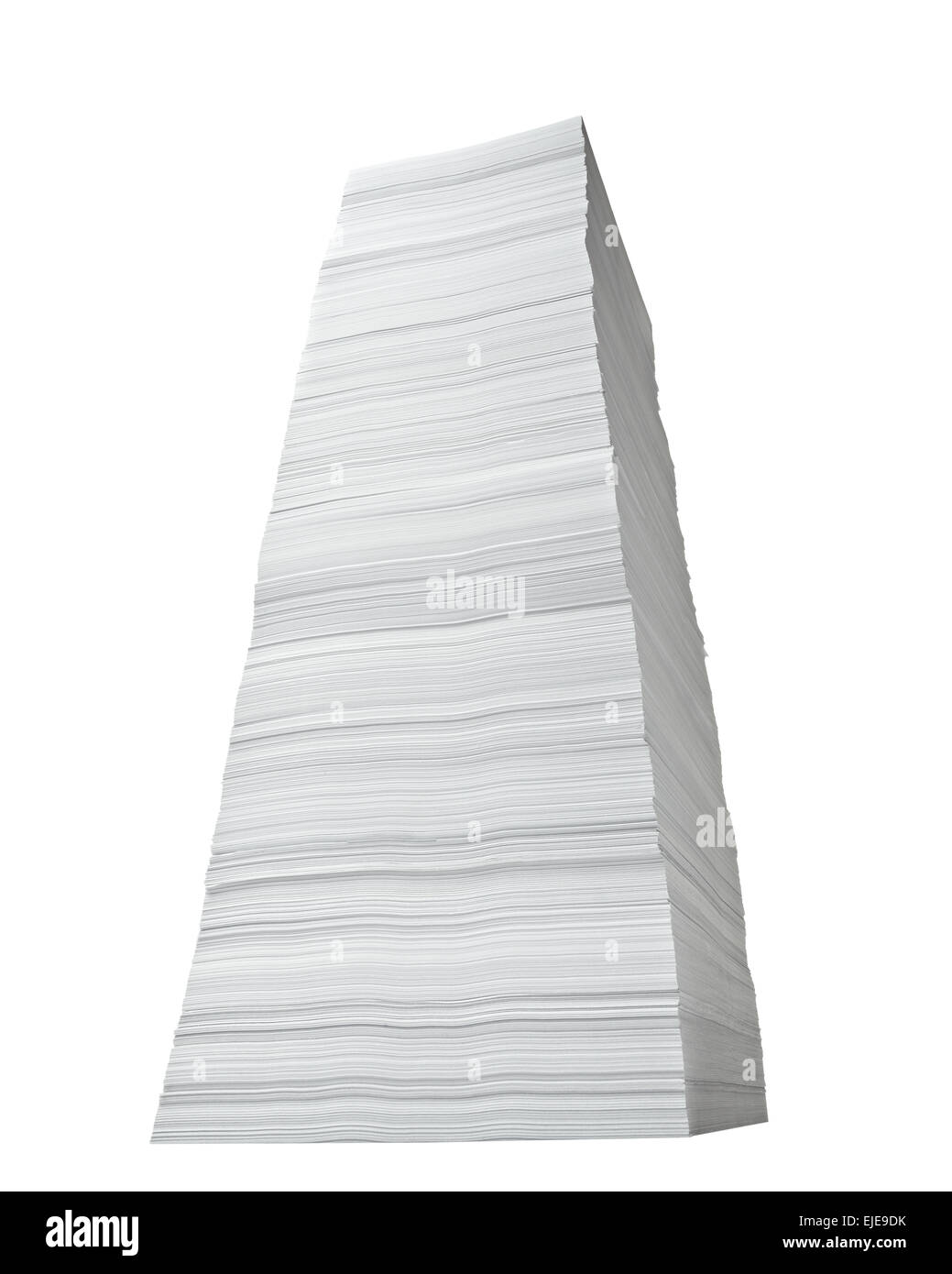 paper stack document Stock Photo