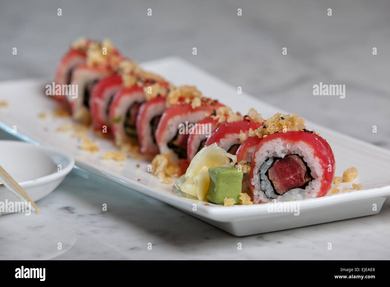 California sushi roll Stock Photo - Alamy