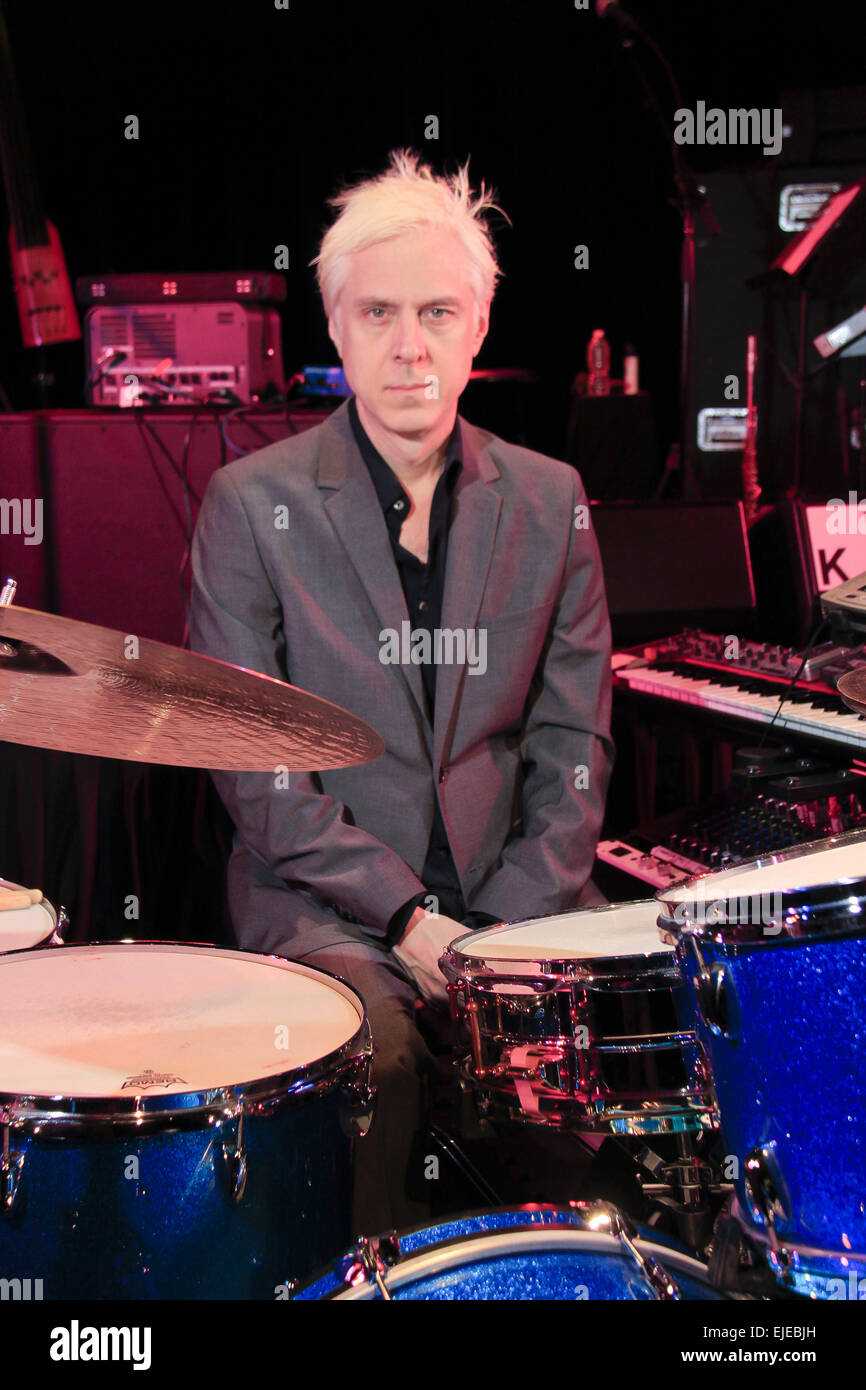 Ny, NY, USA. 19th Sep, 2014. King Crimson drummers on the 2014 tour shot on September 20, 2014