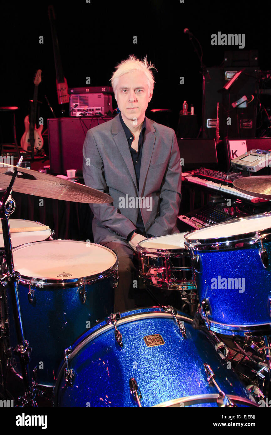 Ny, NY, USA. 19th Sep, 2014. King Crimson drummers on the 2014 tour shot on September 20, 2014