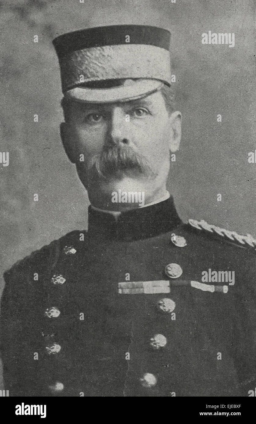 Lieutenant General Lord Paul Methuen at the time of the Second Boer War Stock Photo