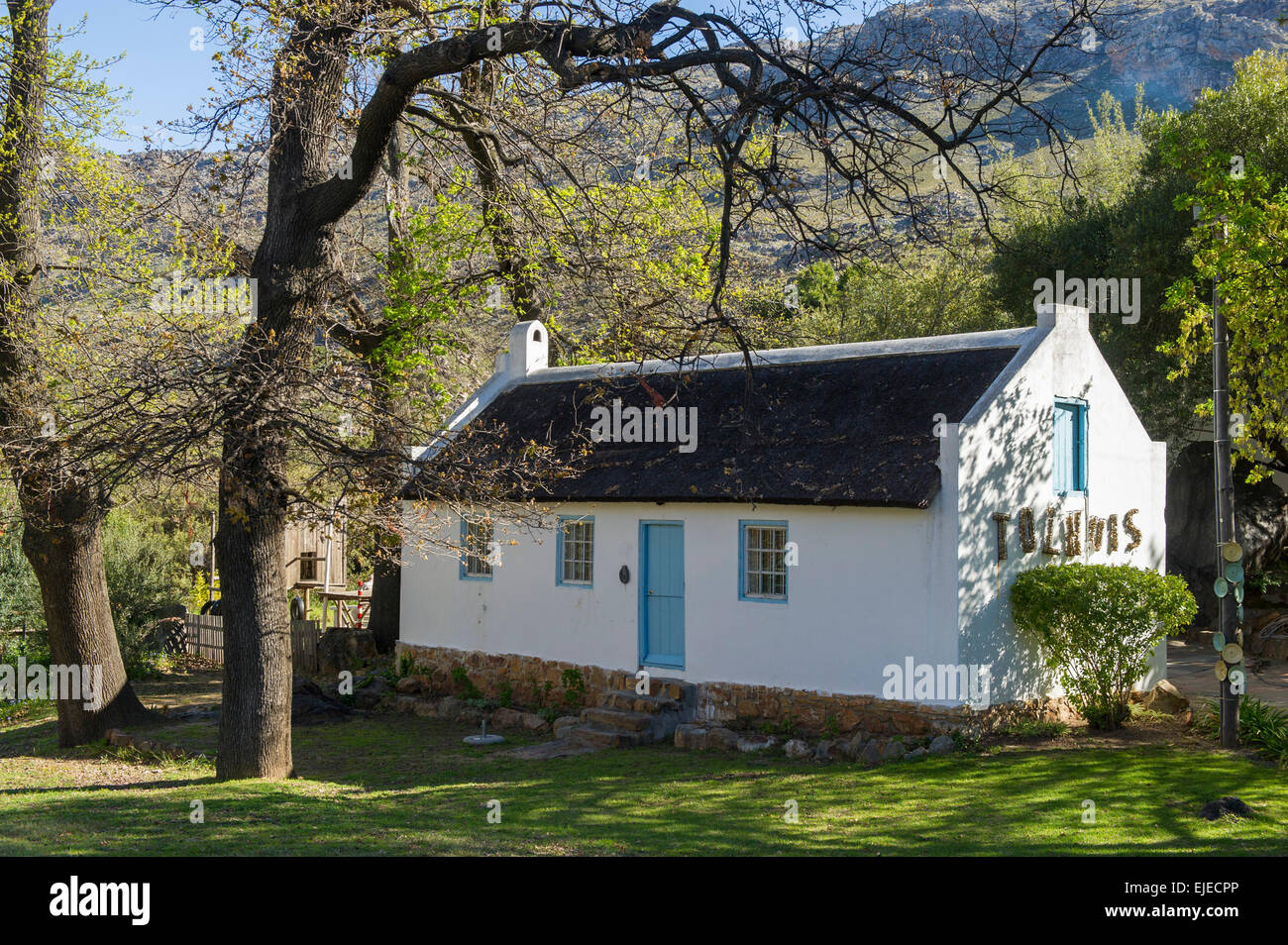 Tolhuis, Mitchell's Pass between Tulbagh and Ceres, South Africa Stock