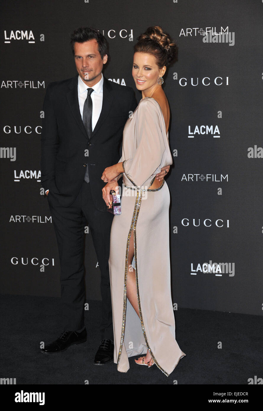LOS ANGELES, CA NOVEMBER 1, 2014 Kate Beckinsale & husband Len