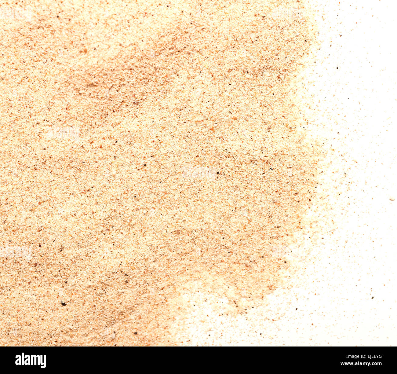 pile of sand isolated on white background Stock Photo - Alamy