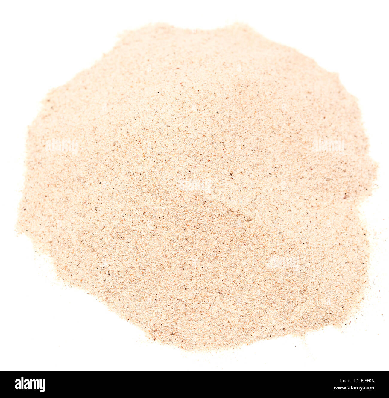Pile sand on white hi-res stock photography and images - Alamy