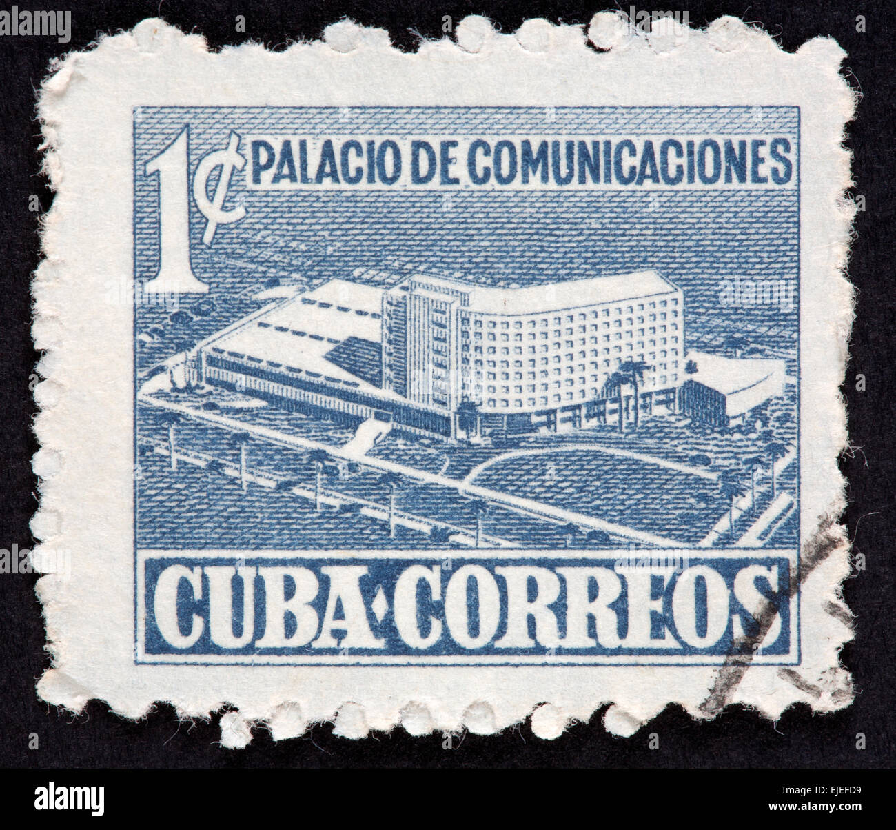 Cuban postage stamp Stock Photo - Alamy