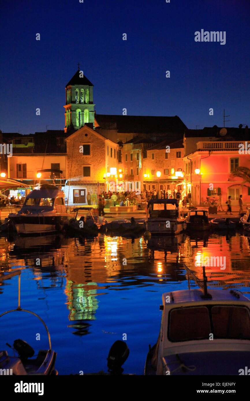 Vodice Old Town Touristic Destination In Croatia Stock Photo Alamy