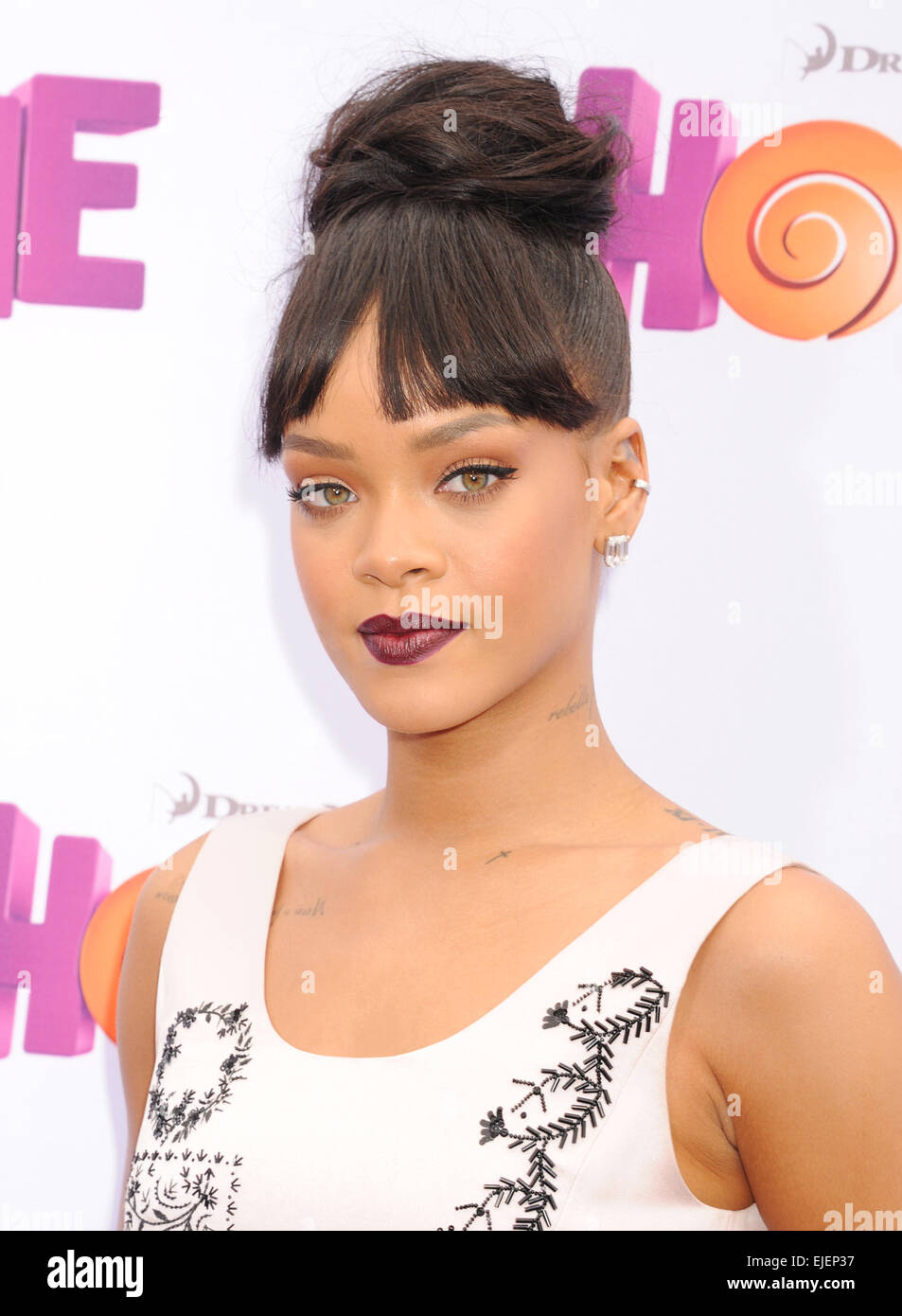 RIHANNA US singer in March 2015. Photo Jeffrey Mayer Stock Photo - Alamy